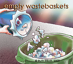 wastebasket